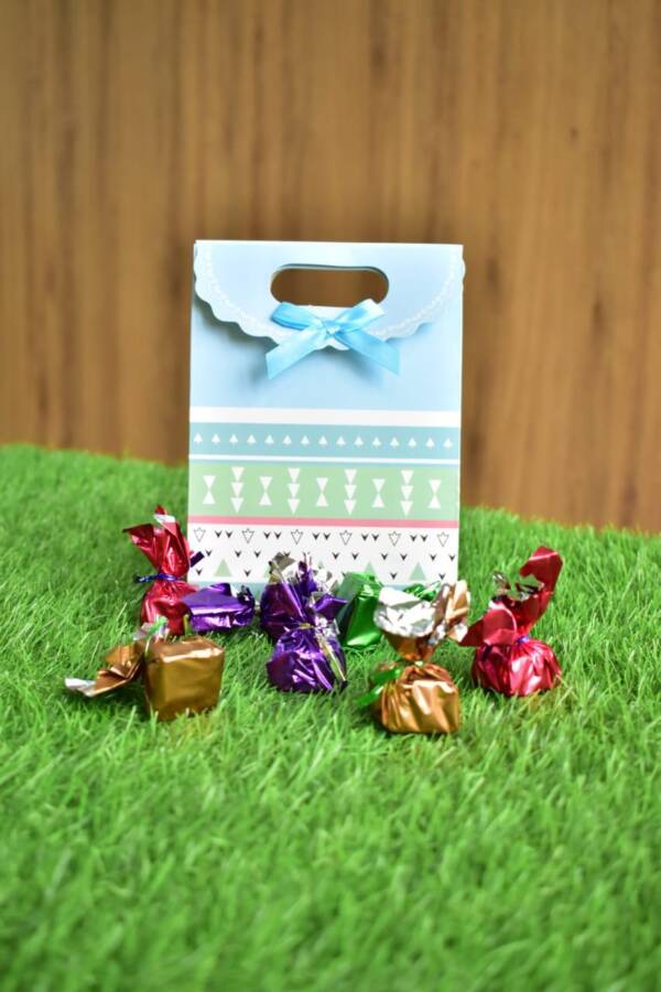 Decorative chocolate bag