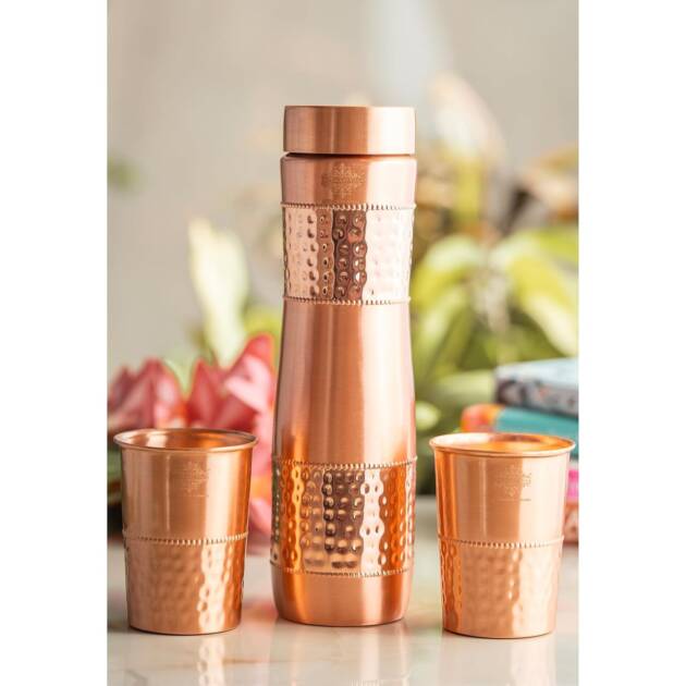 Copper Drinkware Set