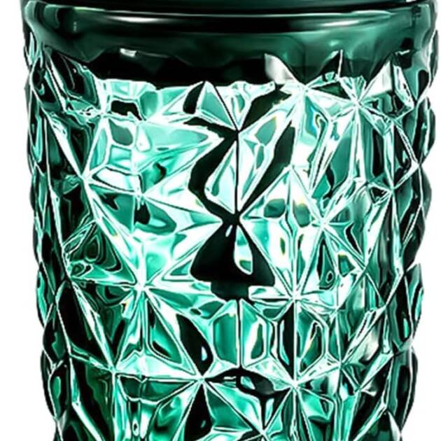 Glass Tumbler with Airtight Lid and Straw