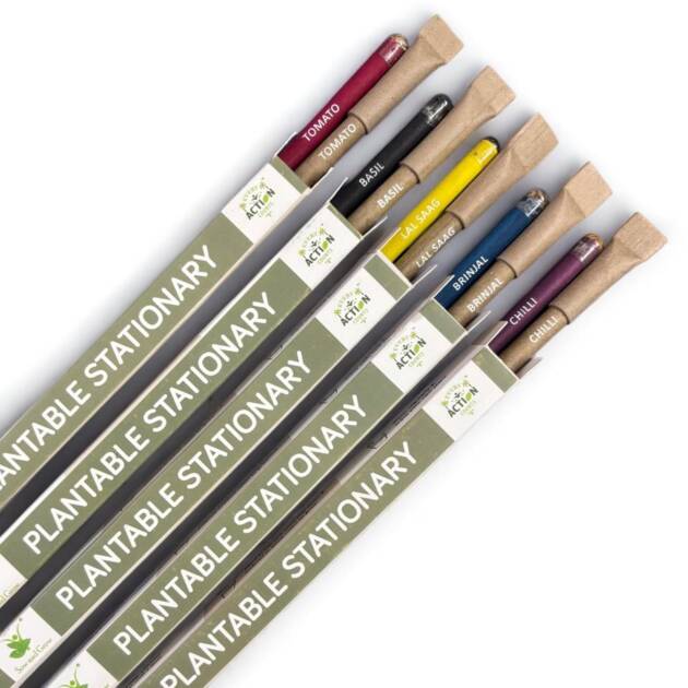 Plantable Seed Pencil & Pen Combo