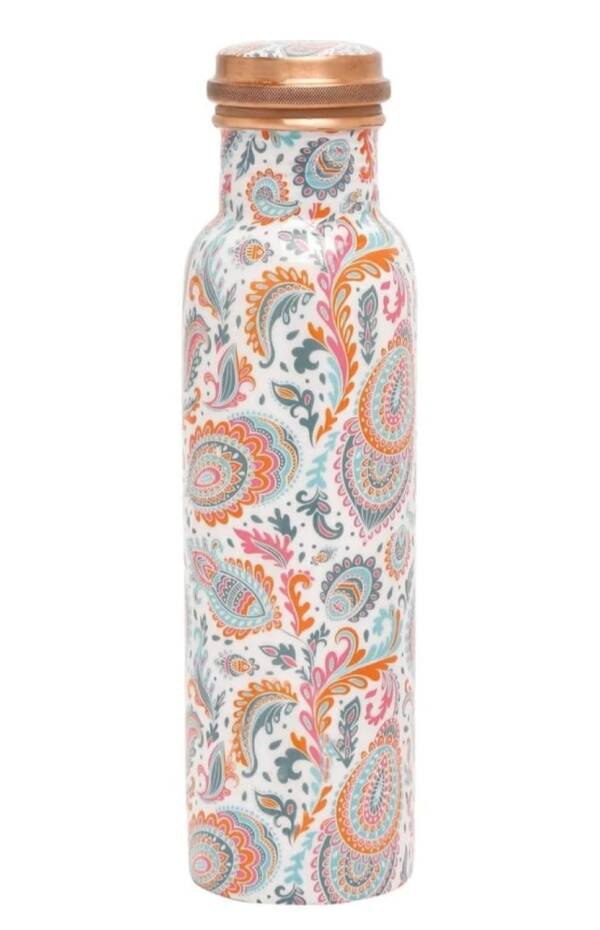 KC Pure Copper Designer Water Bottle