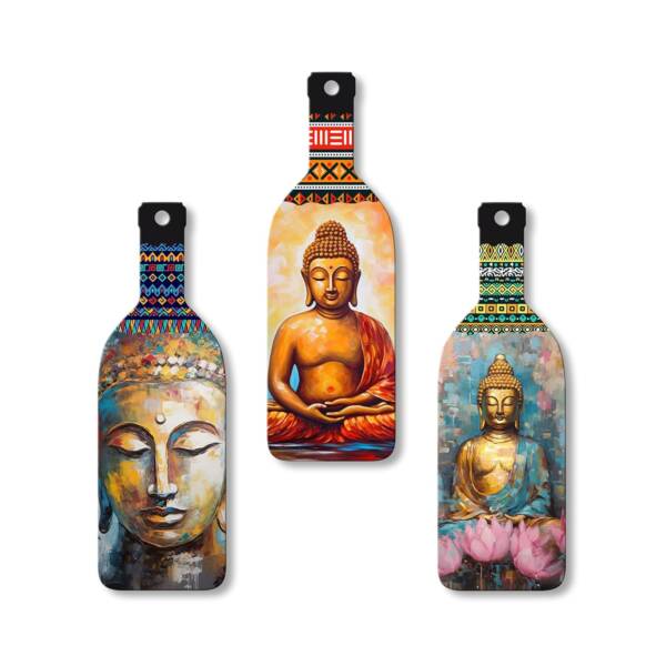 Buddha Wooden Wall Hanging