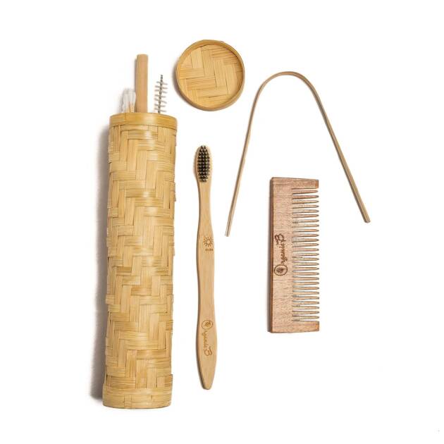 Bamboo Tribal Travel Kit