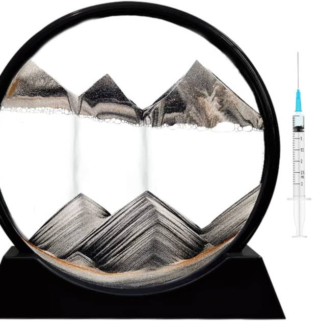 Moving Sand Art